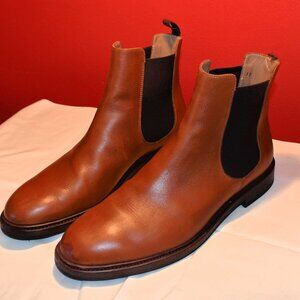 Men's Paul Stuart Leather Chelsea Boots Size 12